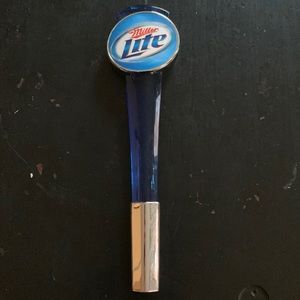 Miller Lite beer tap handle